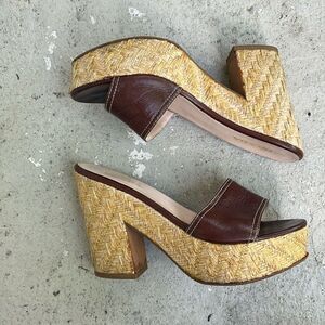 Prada  platform mules